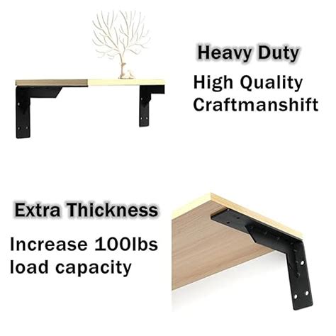 14 inch metal brackets for doorway overhangs|Countertop Support Brackets 14 inch, Extra Heavy Duty Solid .